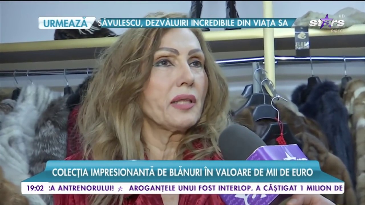 Regină a blănurilor își prezintă bogățiile