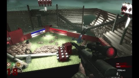 Nazi zombie baseball field custom map part 1