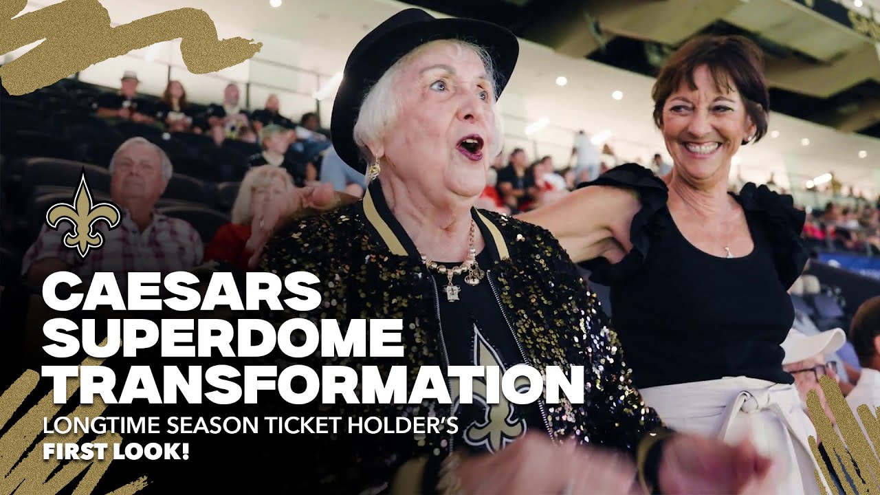 longtime-saints-season-ticket-holder-s-first-look-at-caesars-superdome