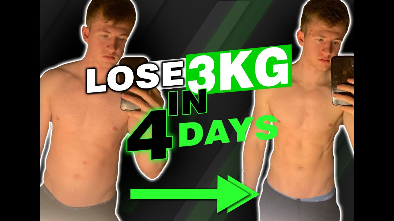How to Lose Water Weight Fast YouTube