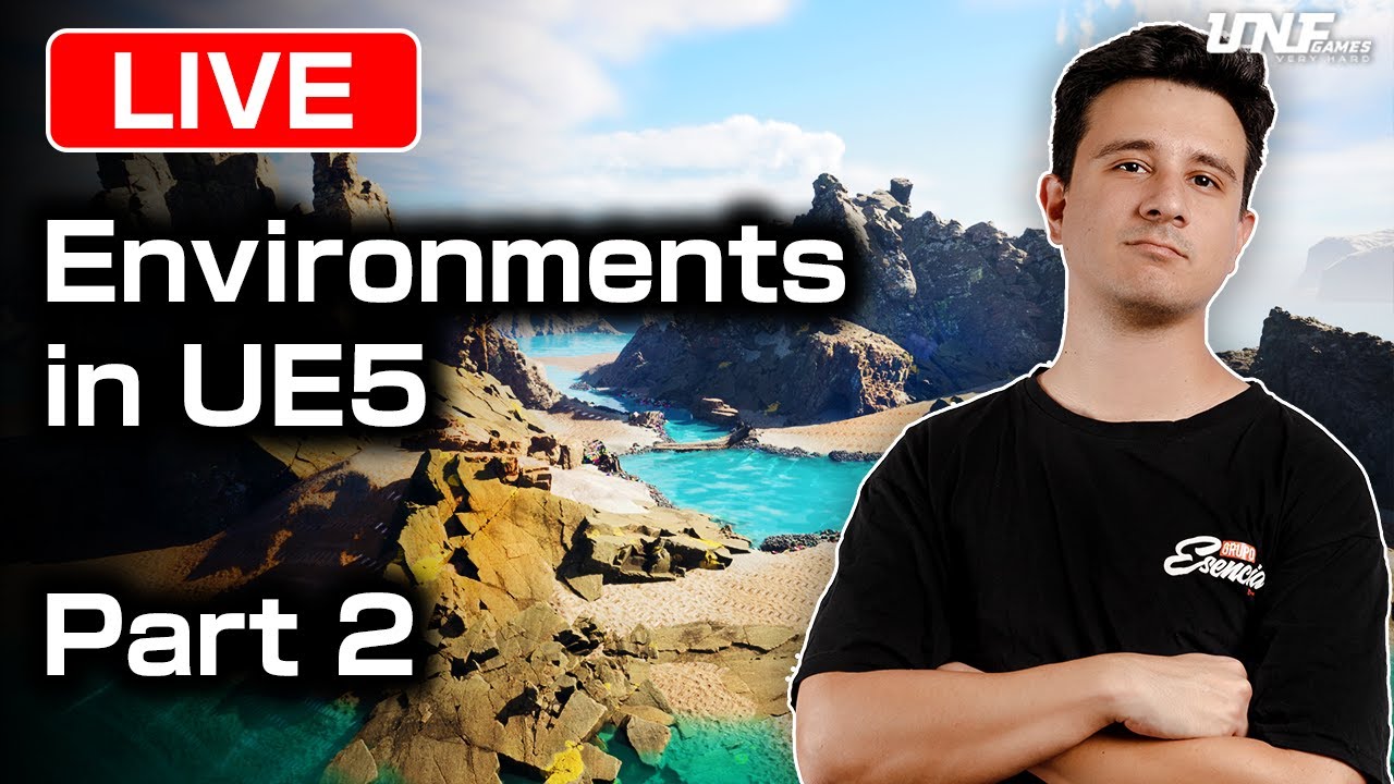 How to create a Game Environment in Unreal Engine 5 Part 2 - YouTube