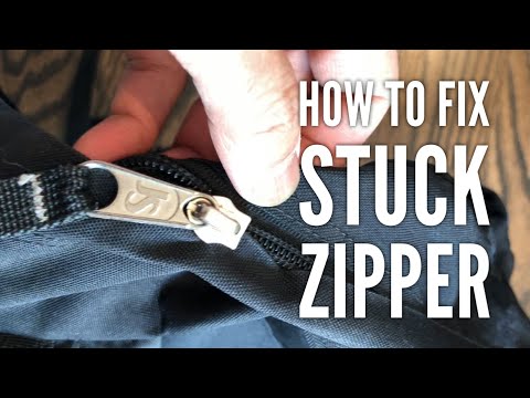 How to Fix a Stuck Jammed Zipper (Quick and Easy)