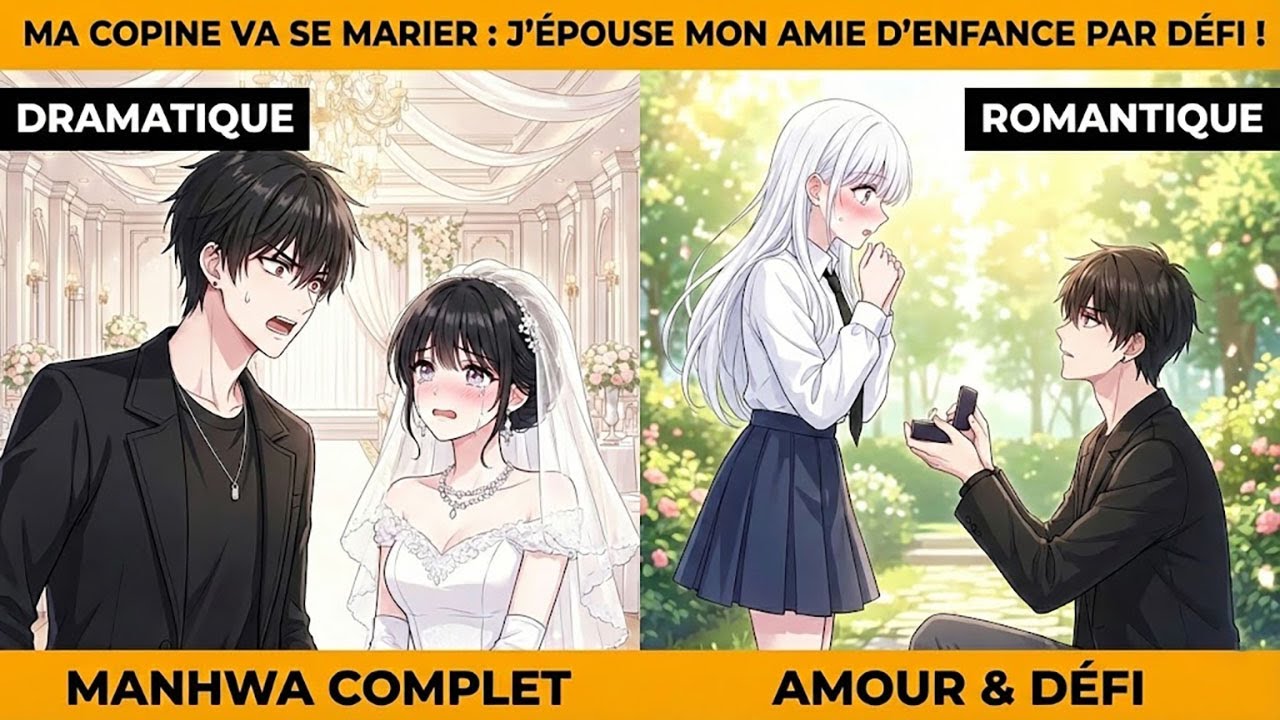 Ma copine va se marier  j'épouse mon amie d'enfance par défi !