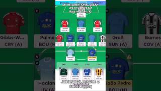 My wildcard team 🌍 Rate it /10! #FPL #FPLCommunity #FantasyPL #fplwildcard #premierleague #soccer