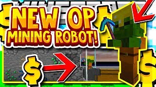 NEW OP MINING ROBOT! | Minecraft Skyblock | TheArchon [19]