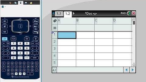 NSPIRE: 3 ways to get to Stats menus