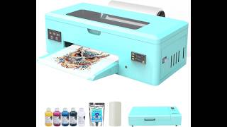 A3 R1390 DTF Printer Review 🔥 Roll Feeder + White Ink System  Best T Shirt Printing Machine 2026