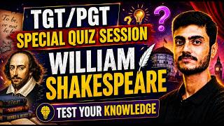 William Shakespeare Quiz | How Well Do You Know Shakespeare? 📚 | TGT/PGT English Special Quiz screenshot 2