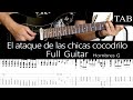 EL ATAQUE DE LAS CHICAS COCODRILO - Hombres G: FULL cover guitarra + TAB
