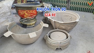 Khuôn chậu tròn 90 composite giá rẻ | Khuôn Tổng Hợp