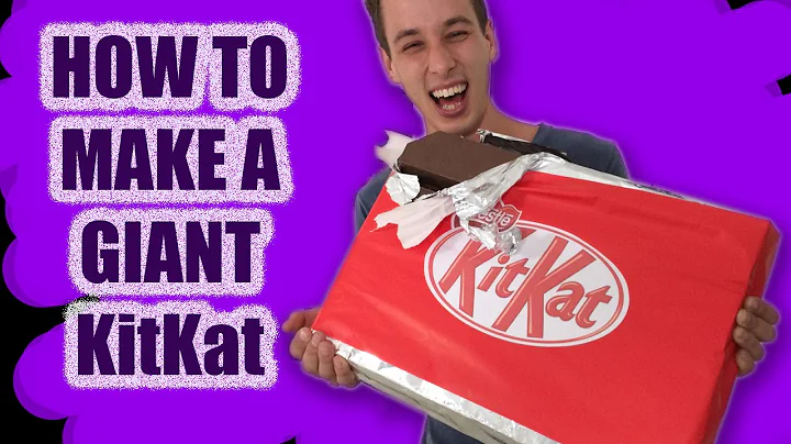 GIANT Kit Kat Recipe How To Cook That Ann Reardon ...