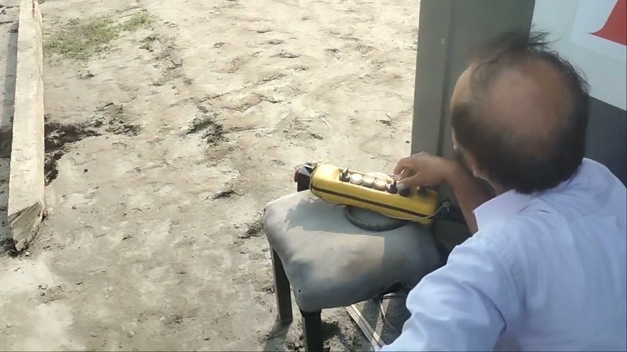 Installing shield pile head Islam barrage hasilpur