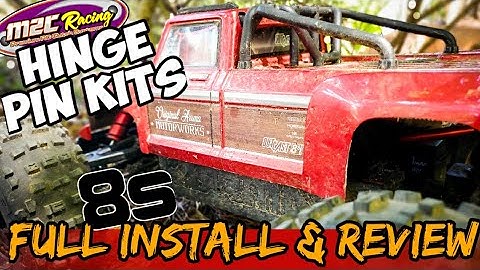 M2C Racing Hinge Pin Kit Review and Full Install Arrma RC 8s