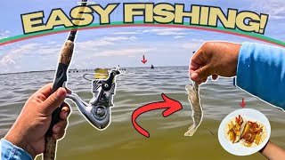 EATING what I CATCH w LIVE SHRIMP Florida Saltwater Fishing