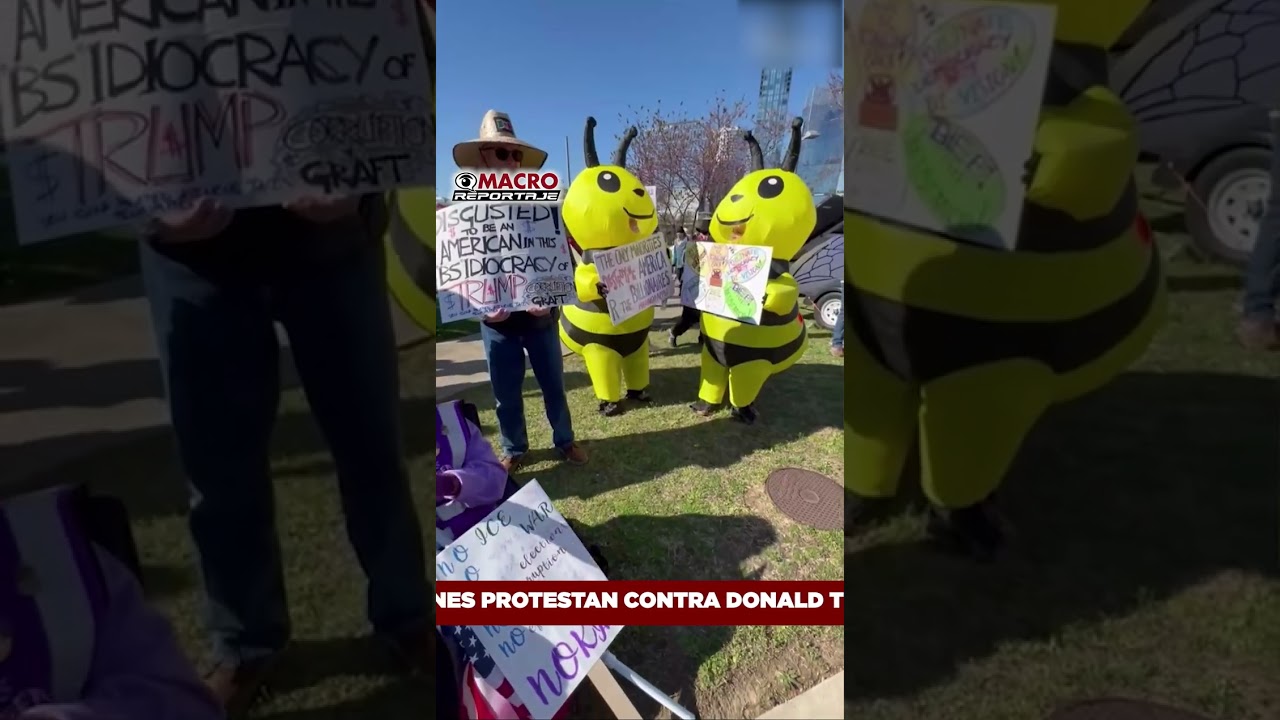 MILLONES PROTESTAN CONTRA DONALD TRUMP EN ESTADOS UNIDOS EN MOVILIZACIÓN "NO KINGS"