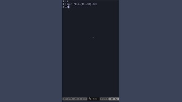 05 Linux Shell Touching With Brace Expansions