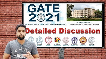 GATE 2021 Details and Changes you need to know by IES Naveen Yadav