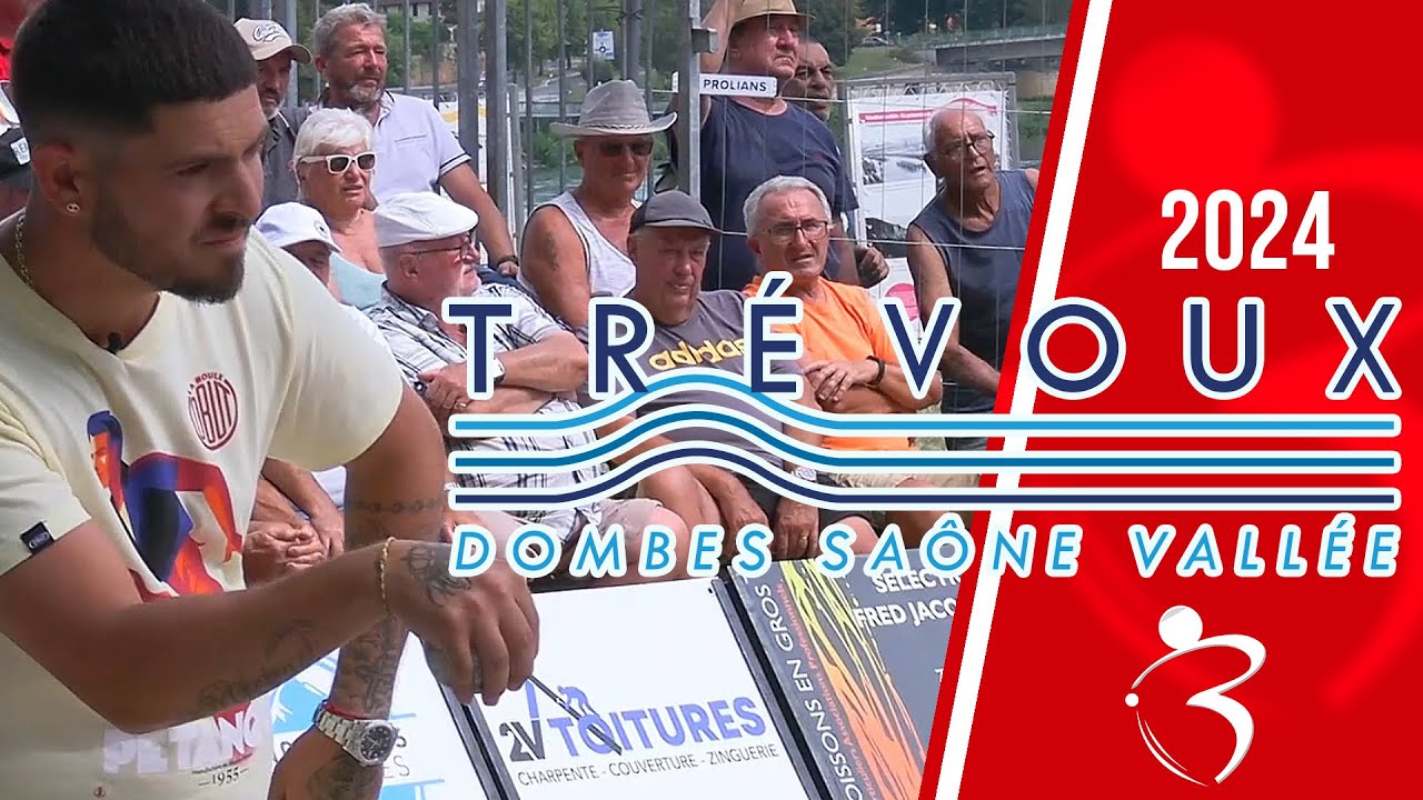 Miniature : Après poules BONETTO vs LORIN : Supranational triplette à pétanque de Trévoux 2024