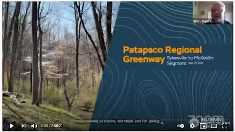 Patapsco Regional Greenway Sykesville to McKeldin ...