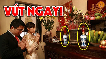 NGÀY RẰM Tuyệt Đối Cấm Để Thứ Này Trên Bàn Thờ Kẻo CÀNG CÚNG CÀNG MANG TỘI, Tiền Vàng Đội Nón Ra Đi