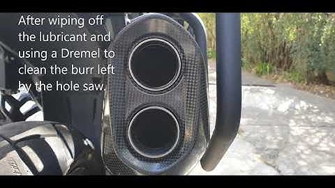 DIY Akrapovic db Killer removal KTM 1290 Super ADV