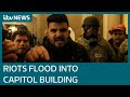 Inside the US Capitol as Trump supporters storm building - ITV News eyewitness report | ITV News