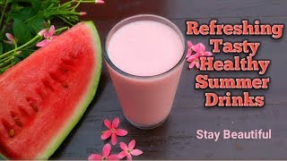 Refreshing Healthy and Tasty summer drink recipe || How to make