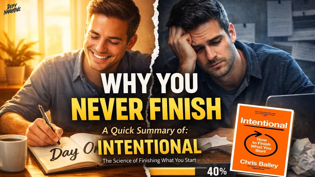 A Book Summary of "Intentional: The Science of Finishing What You Start ...