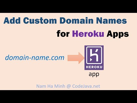 How to Add Custom Domain Names for Heroku Apps