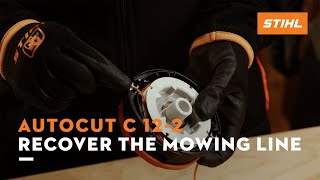 Recovering the AutoCut C 12-2 mowing line | STIHL tutorial