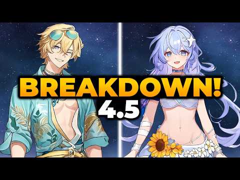 ROBIN SUMMERETTO & AVENTURINE WAVEFLAIR + HSR 4.5 BREAKDOWN | Robin SP, Aventurine SP, HSR thumbnail