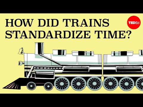 How did trains standardize time in the United States? - William Heuisler