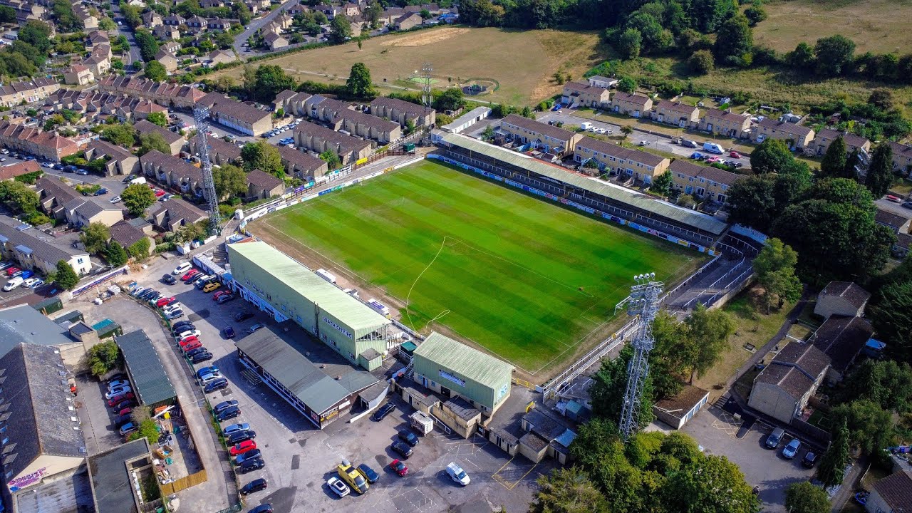 Twerton Park - Bath UK - Drone footage 