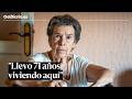 Maricarmen, ante el segundo intento de desahucio a los 87 años: "La angustia desgasta a cualquiera"