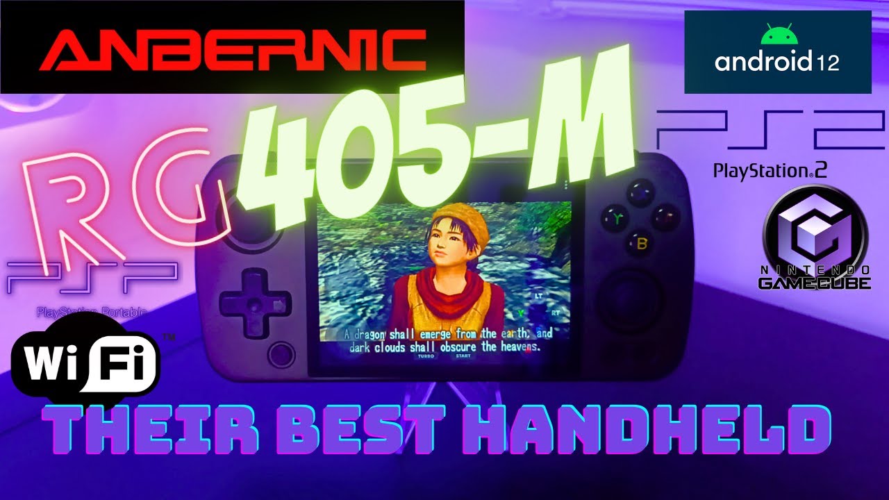 ANBERNIC RG405M review: retro console with Android - GizChina.it