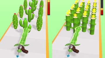 Sword Melter! Very Satisfying And Relaxing ASMR Slicing Game