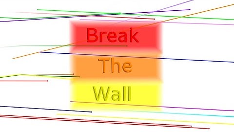 Break The Wall Marble Race!