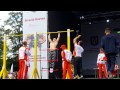 Выходы силой Deny Montana (Muscle ups). Чемпионат Украины по воркауту 2015