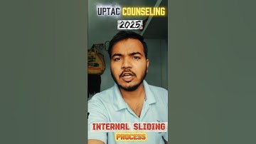Internal sliding process | uptac counseling 2025 #aktucounselling #uptac2025