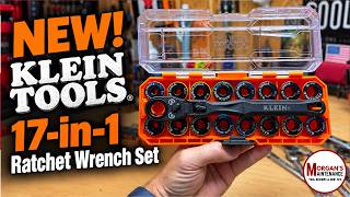 NEW! Klein Tools KNECT 17-1 Flex Head Ratchet Wrench Set | Does It Replace Wrench Sets? 65431LP