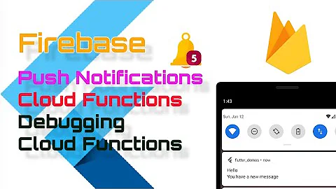 #Google's Flutter Tutorial - Firebase Push Notifications,Cloud Functions,Debugging(coderzheaven.com)