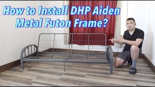 How to Install DHP Aiden Metal Futon Frame?