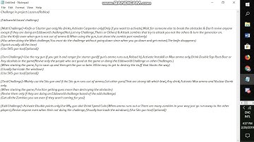 Project Lazarus challenge