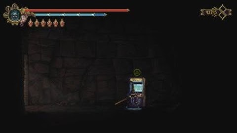 Blasphemous: Alcazar of Grief (hidden 8-bit mini game)