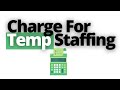 How Much Should You Charge For Temporary Recruitment?