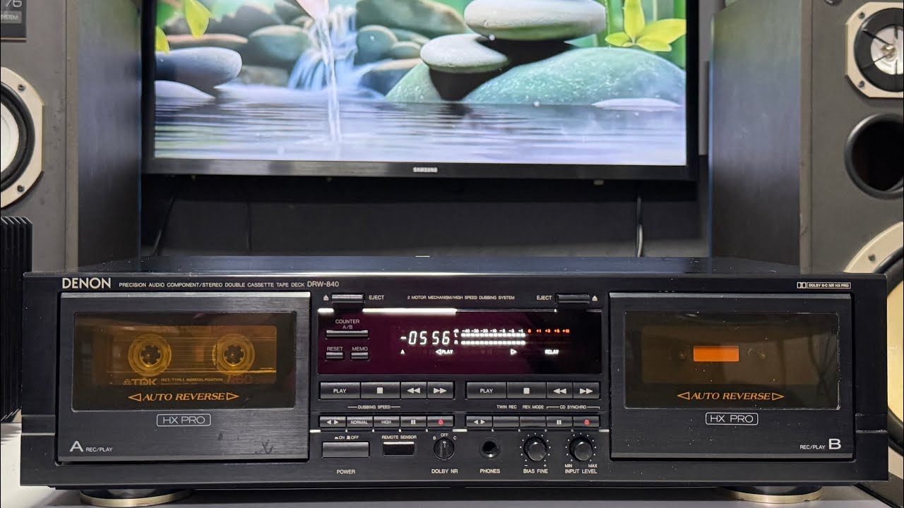 Double Platine K7 DN 740R Denon - By dreamiX