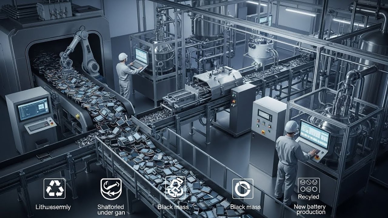From Waste to Resource The Science of Battery Recovery production ...