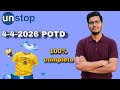 Unstop Problem of the Day | 04-04-2026 | UNLOCKING THE CRYSTAL OF BALANCE: OUR HERO