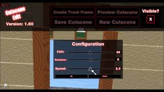 Cutscene Editor Plugin Version 1.6