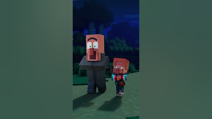 VILLAGER TRICK OR TREAT - A MINECRAFT HALLOWEEN #shorts